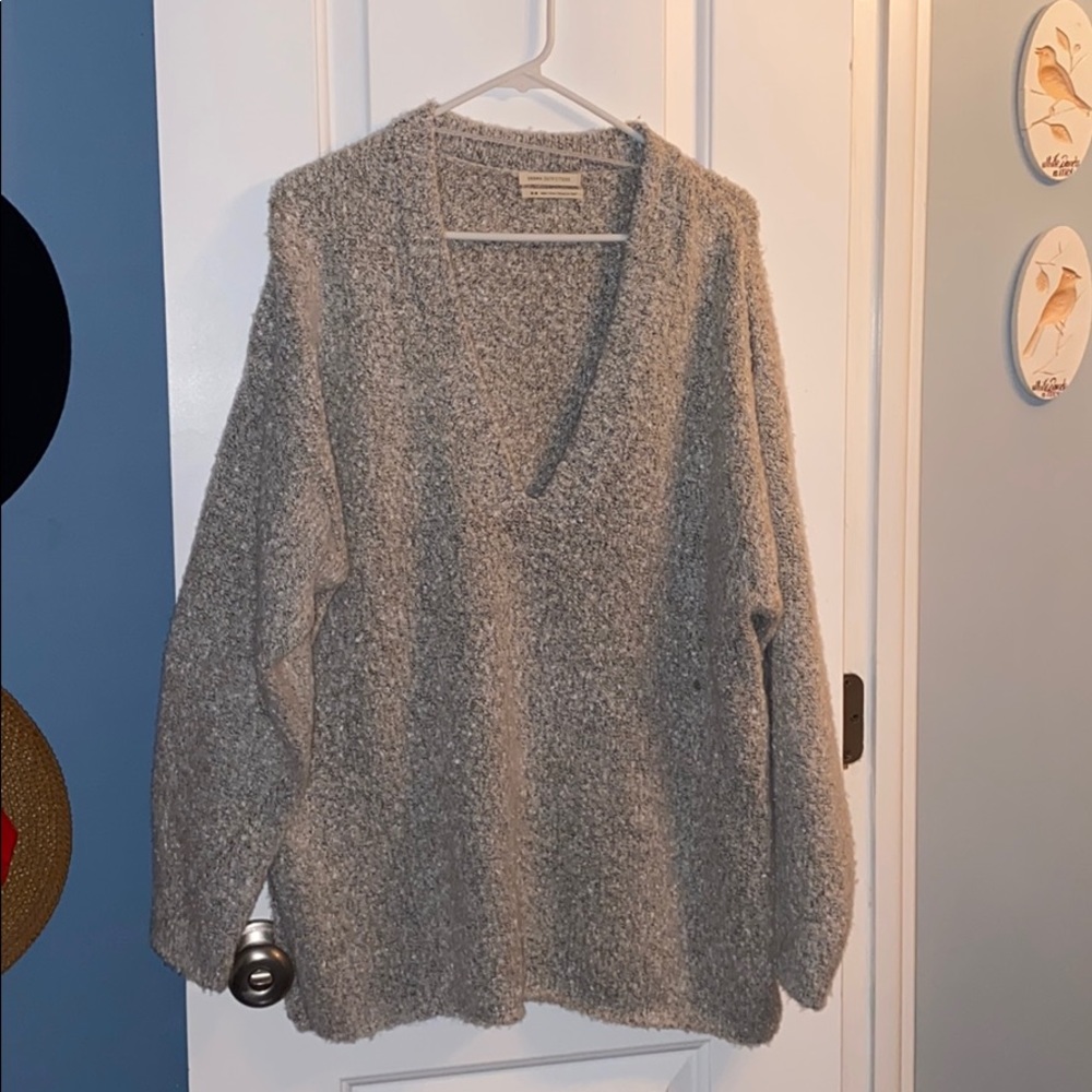 Chenille oversized sweater